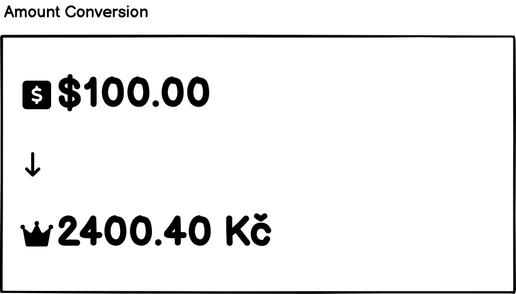 Amount Conversion Cell