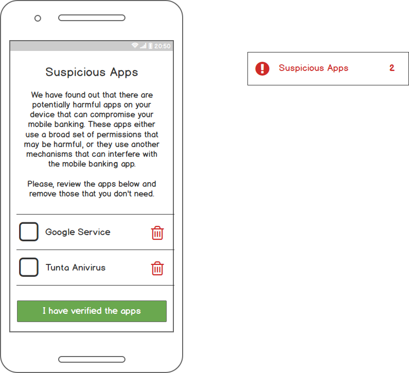 Suspicious Apps Overview