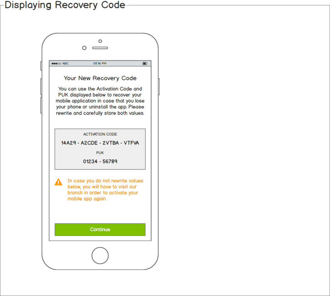 Recovery Codes